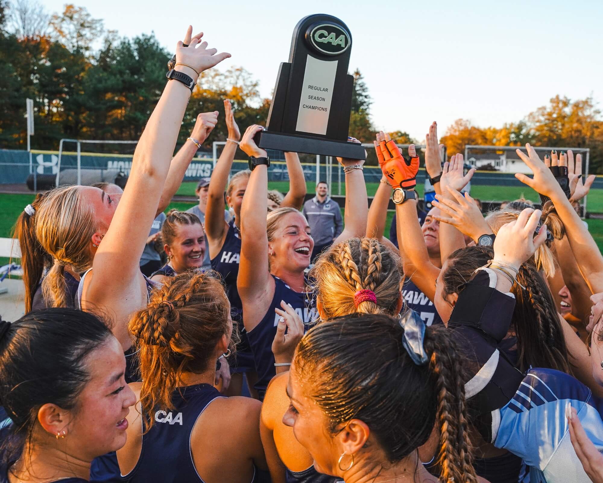 Field Hockey Is Crowned CAA Regular Season Champs - The Outlook