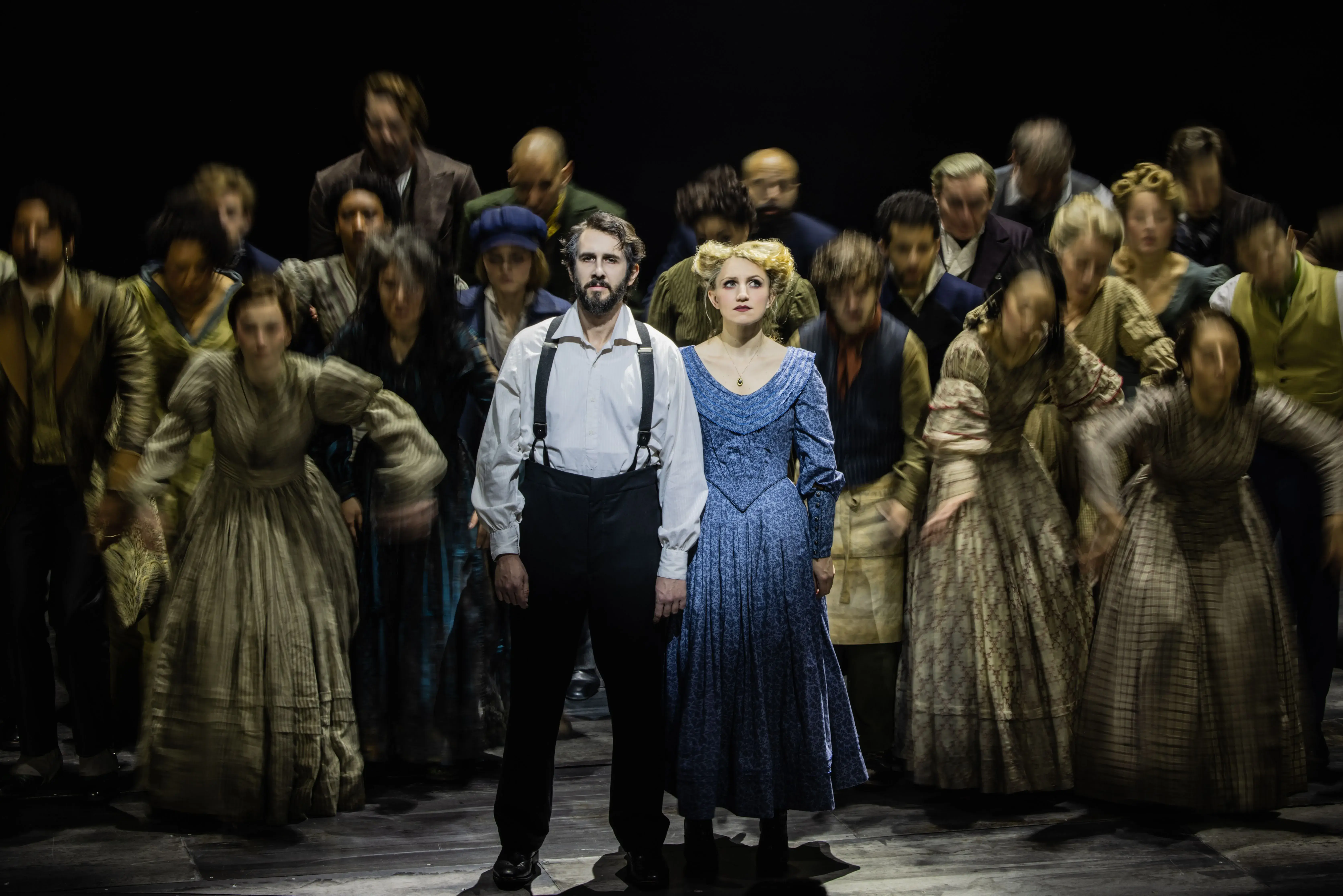 Josh Groban and Annaleigh Ashford Eat It Up in “Sweeney Todd” Broadway